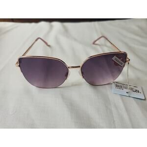 Piranha Womens Fashion Sunglasses Style # 62011 Purple Braided Temple Butterfly